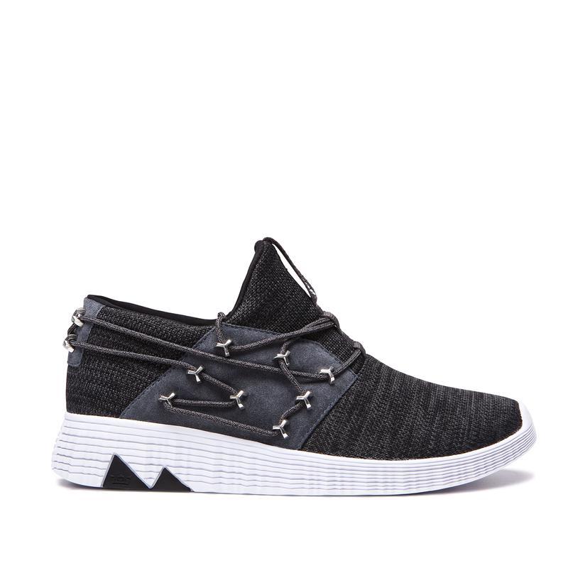 Zapatillas Bajas Supra Argentina Mujer - MALLI Gris Oscuro (CANTD-9617)